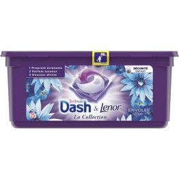 DASH & Lenor 3 in 1 skalbimo kapsulės 25 vnt